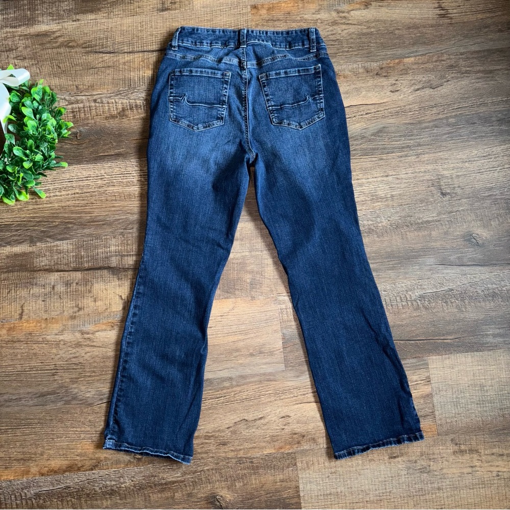 m jeans by Maurices Classic Curvy High Rise Slim Boot Jean Size 10 Short - Picture 3 of 10